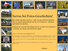 Tablet Screenshot of fotos-geschichten.at